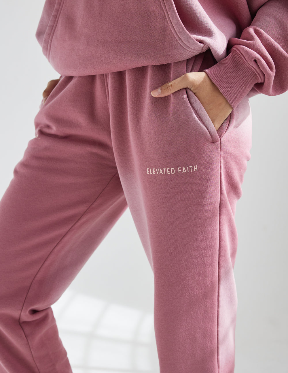 WWJD Pink Unisex Sweatpants