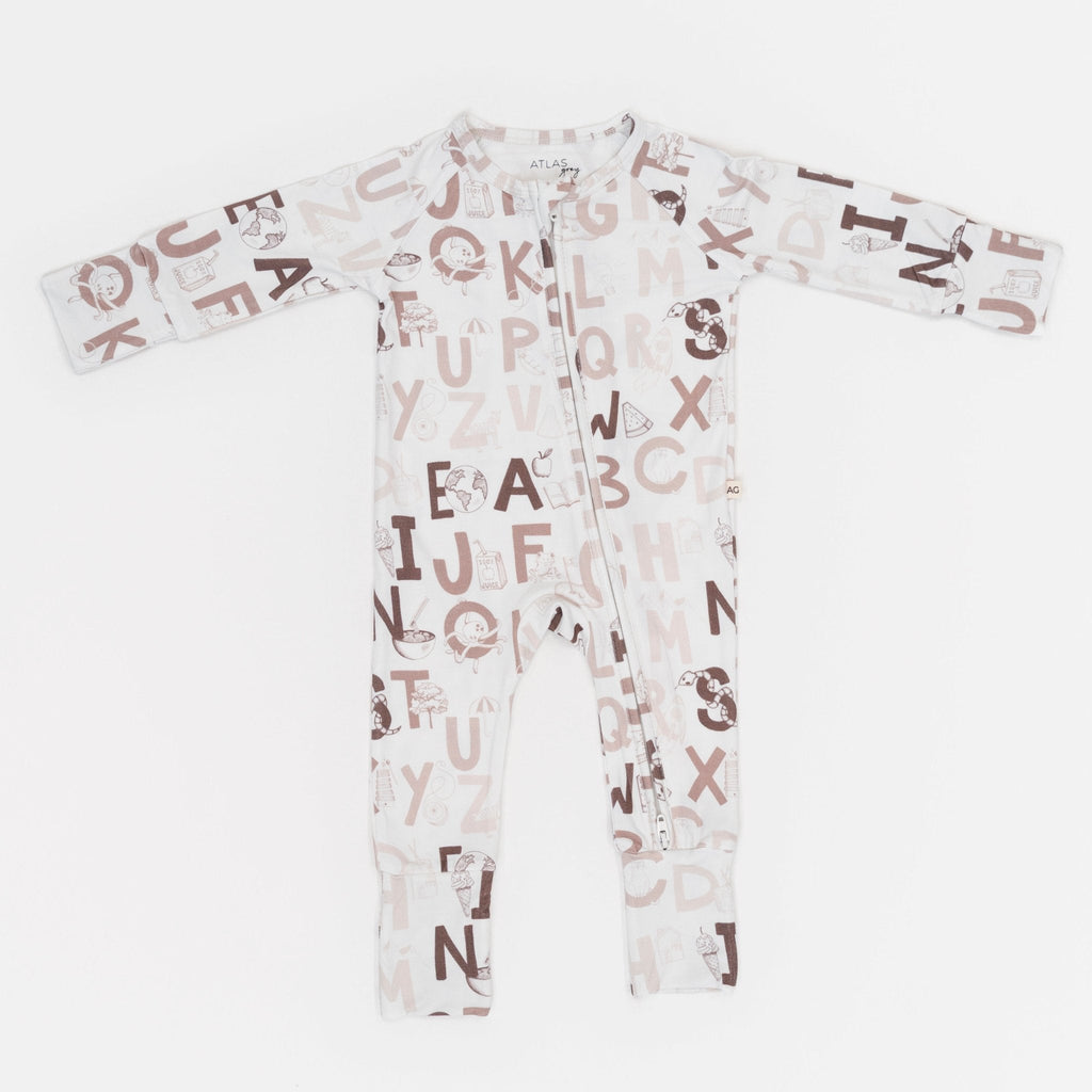 Alphabet Bamboo Pajamas