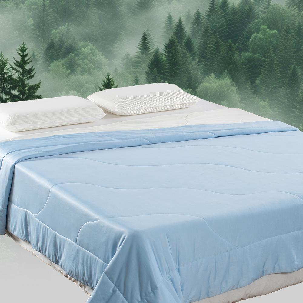 Kasentex Summer All Season Ultra Soft Cooling Blanket Comforter, Hypoallergenic and Breathable, Room Decor, Graduation Gifts