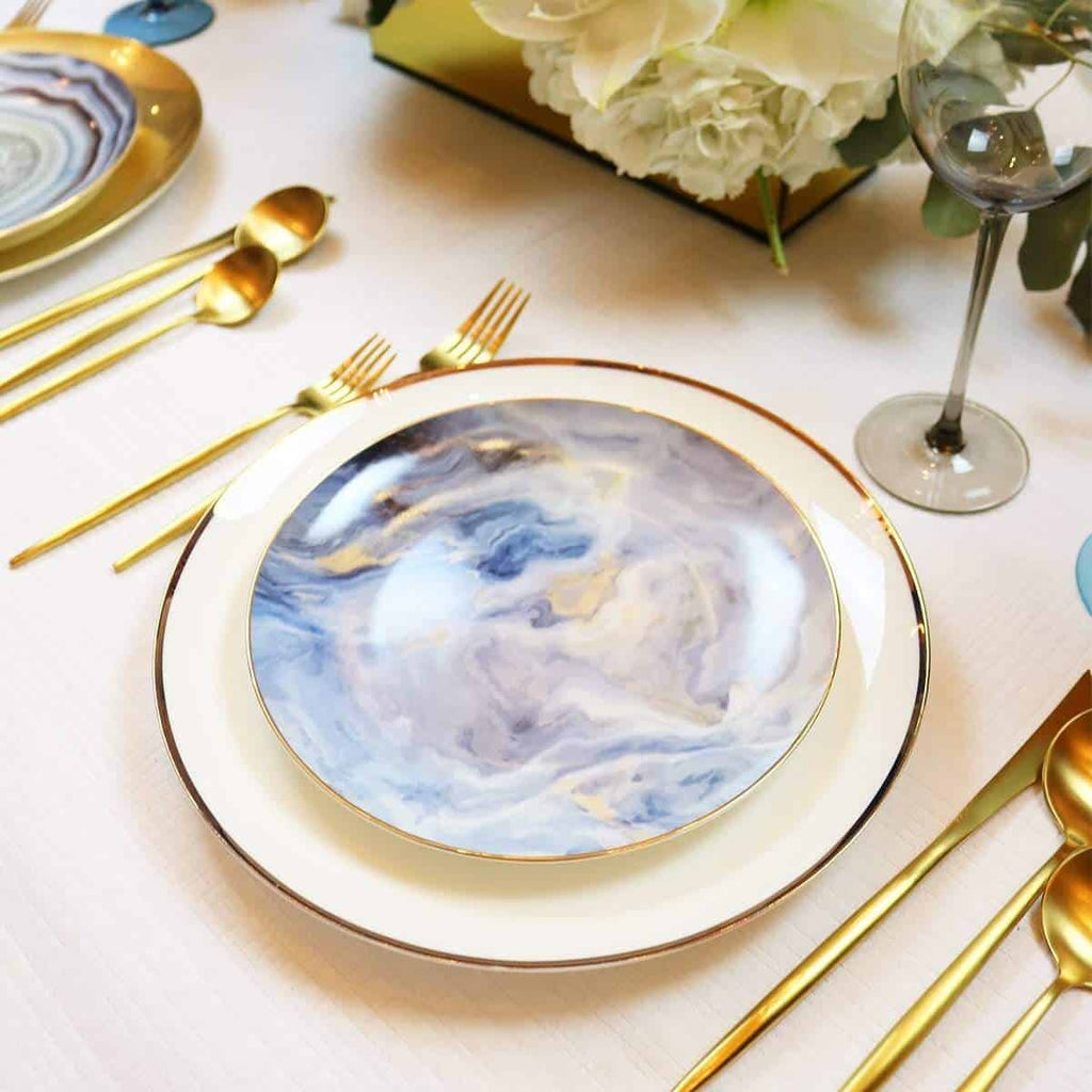 Blue Cloud Plate-Set of 4