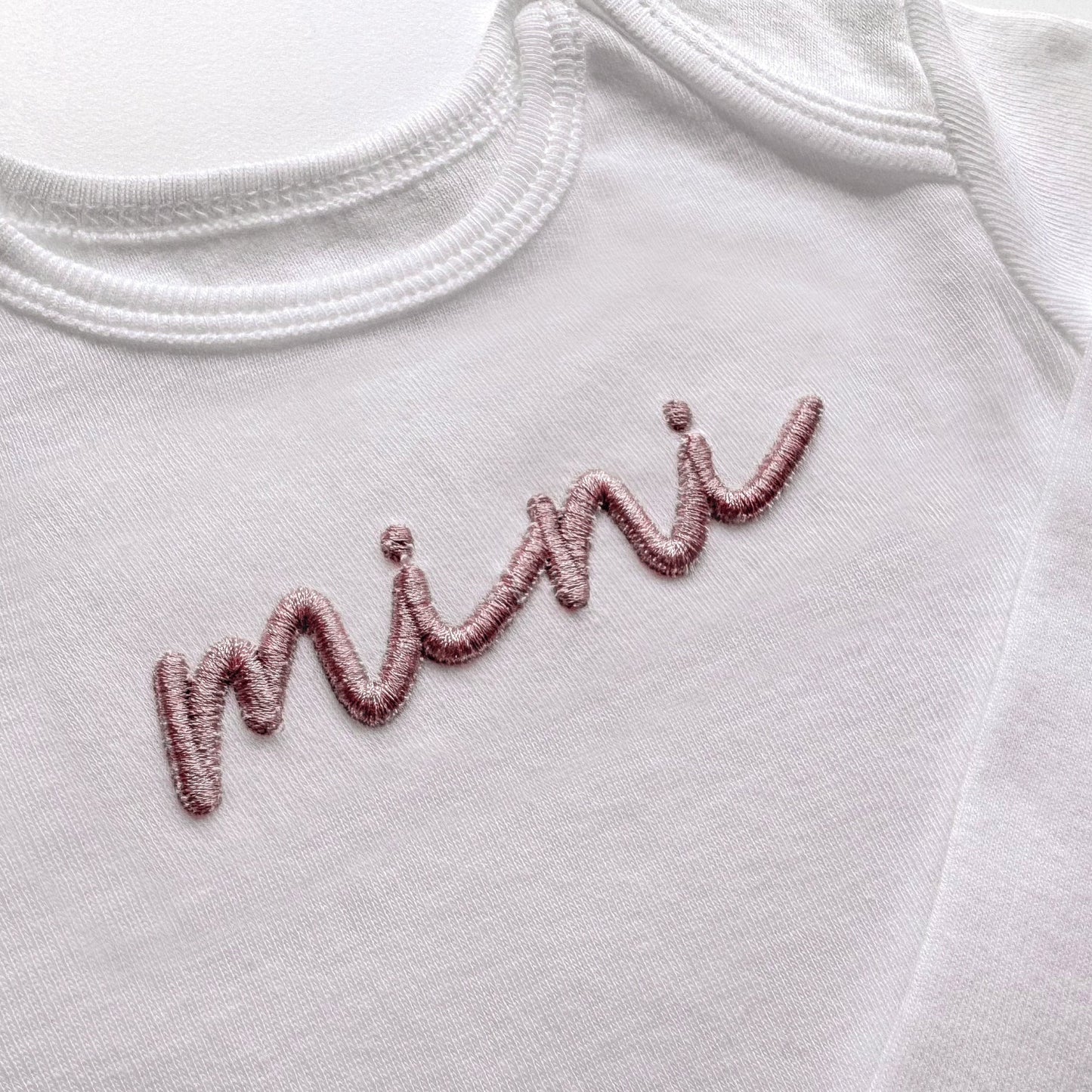 Mama & Mini Embroidered Set