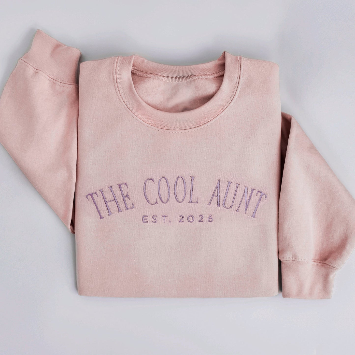 Custom Embroidered Cool Aunt Sweatshirt