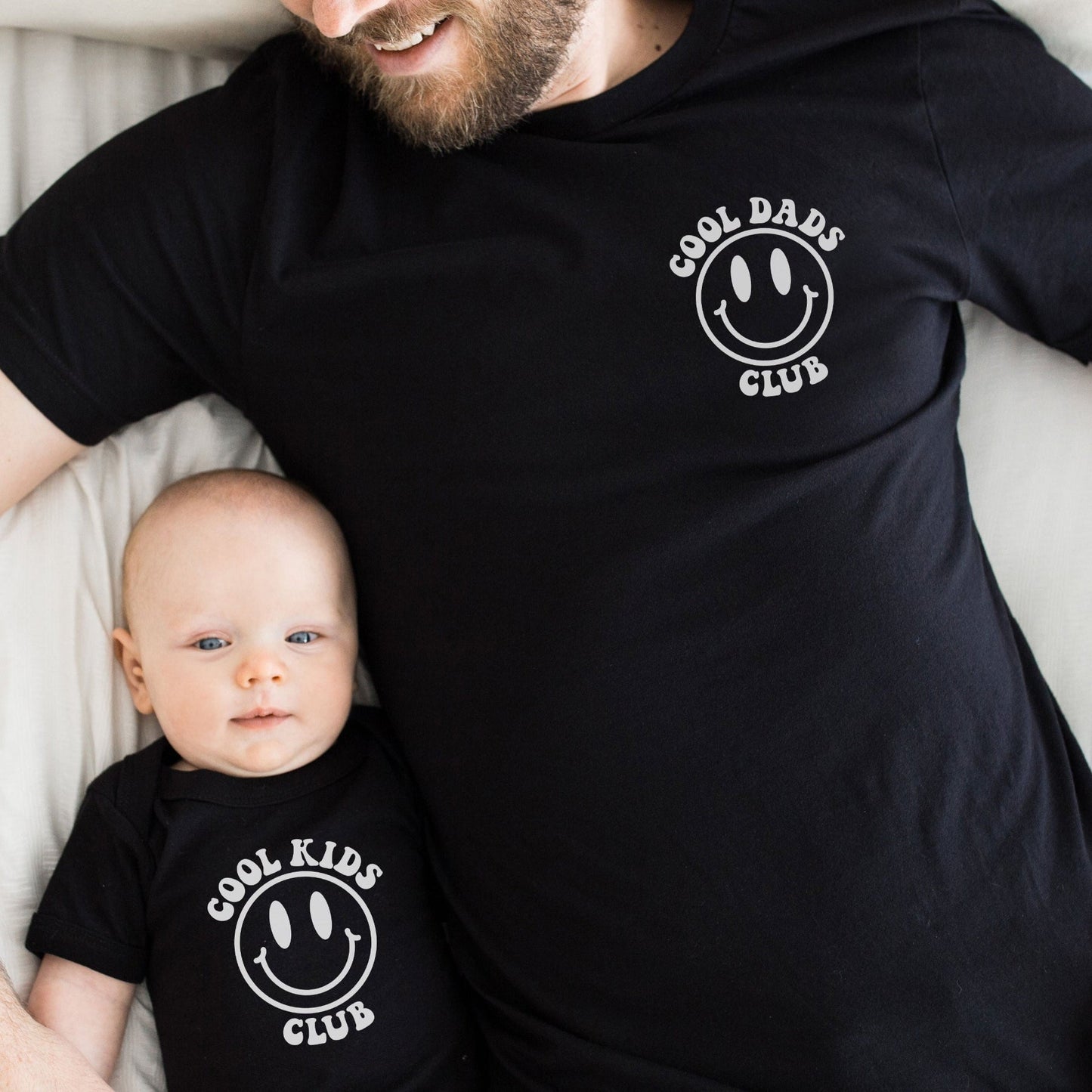 Cool Moms Club, Cool Kids Club & Cool Dads Club Matching Shirts