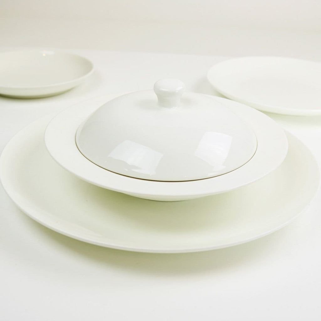Angelic White Salad Plates-Set Of 4