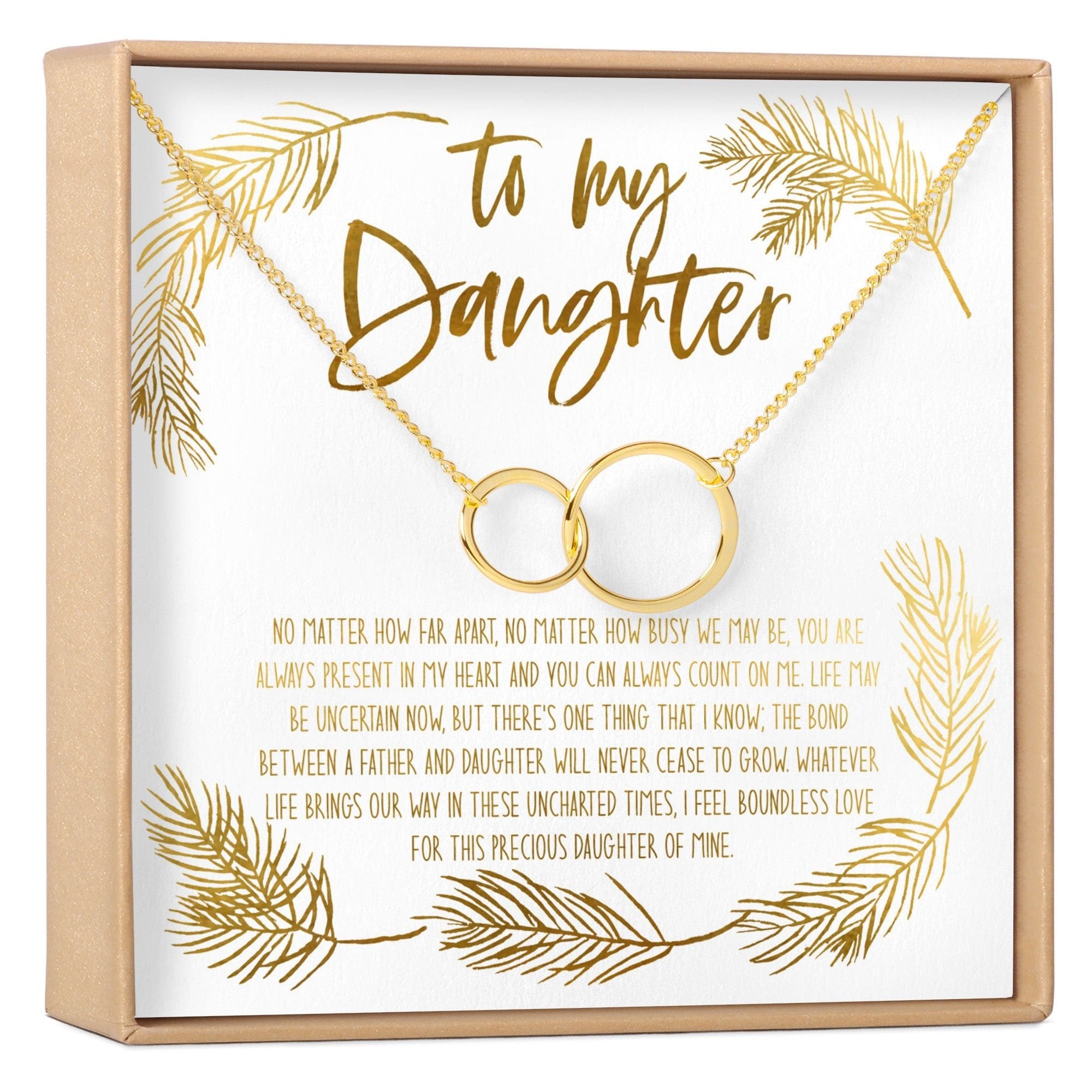 Father & Daughter Necklace, Multiple Styles