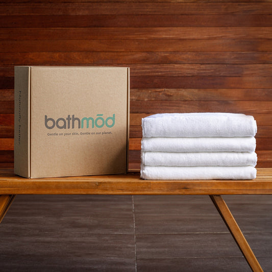 Luxury Organic Bath Towels (Four-Pack)