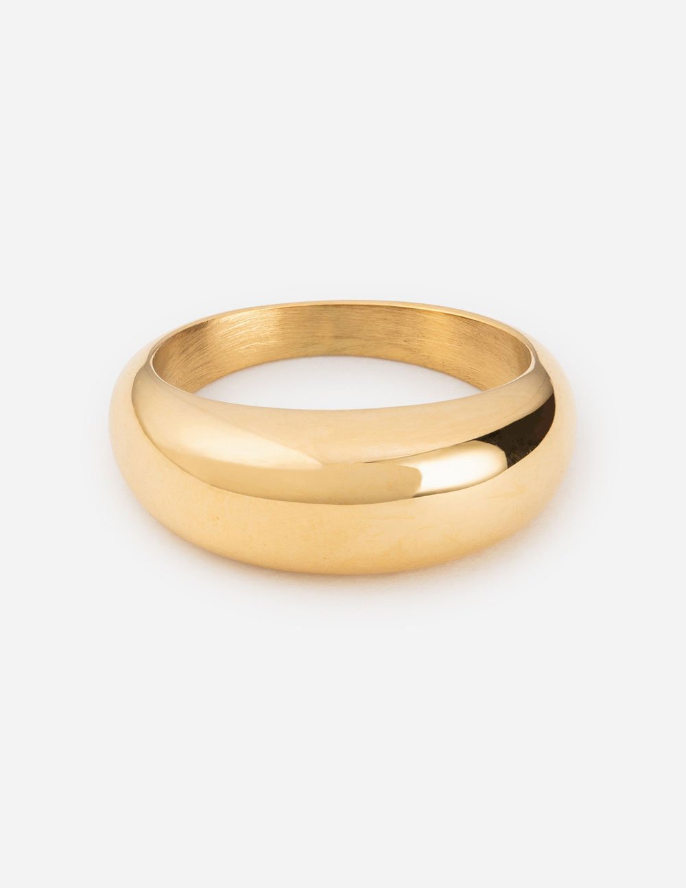Anillo cúpula de oro