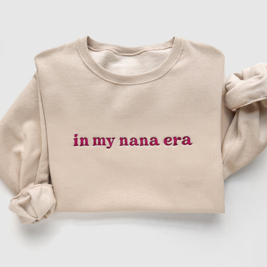 Personalized "In My Grandma Era" Sweatshirt