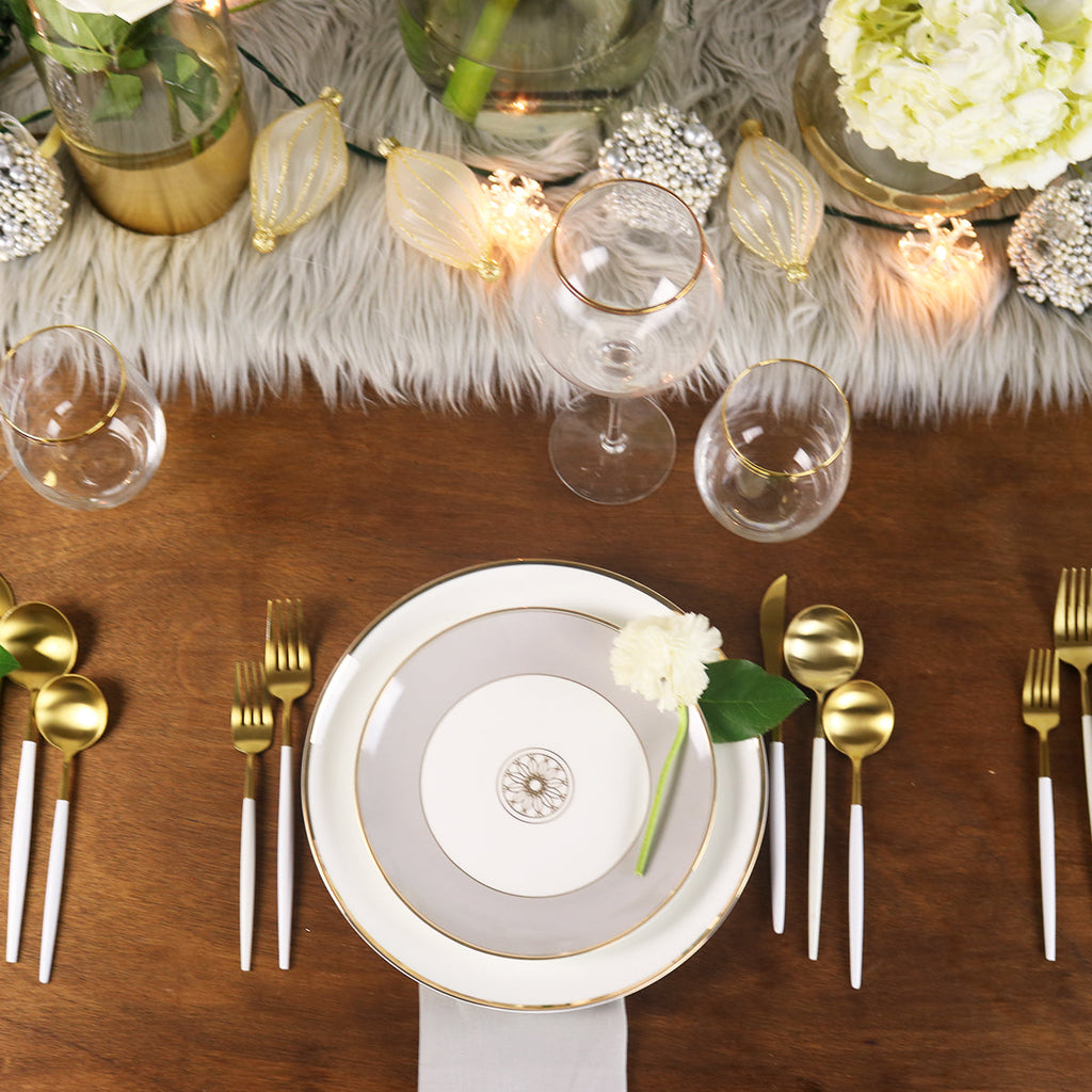 Diamond Jewel Salad Plate-Set of 4