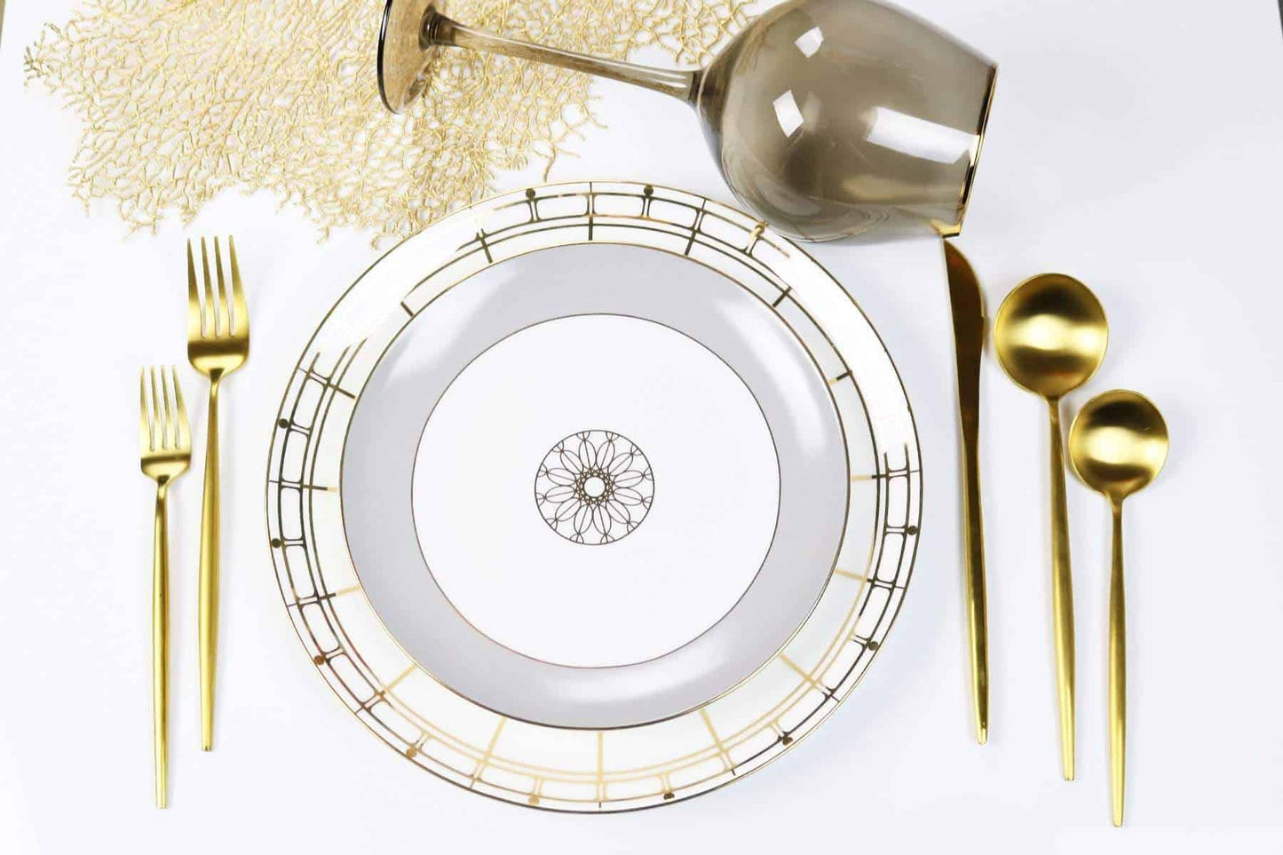 Diamond Jewel Salad Plate-Set of 4