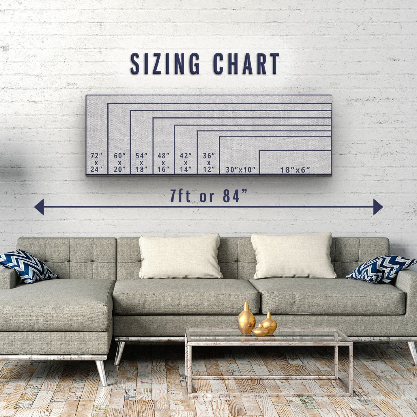 Personalized One Way Wall Hanging | Clean & Distressed Metal Look