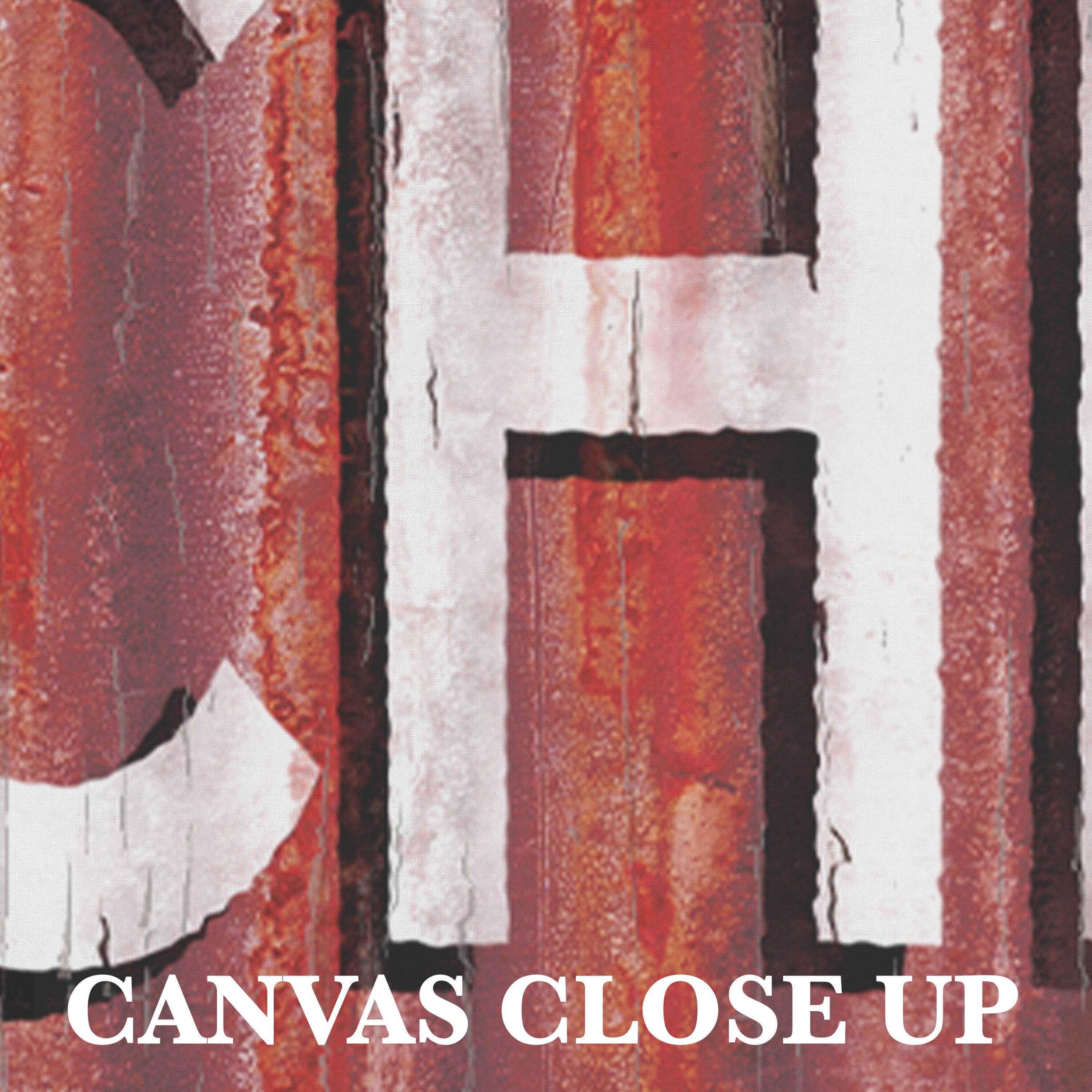 Personalized Antique Kitchen Signs - Vintage Rustic Metal Look Canvas Wall Decor