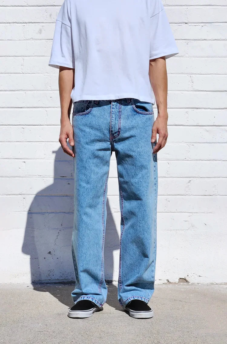 Blue Baggy Jeans