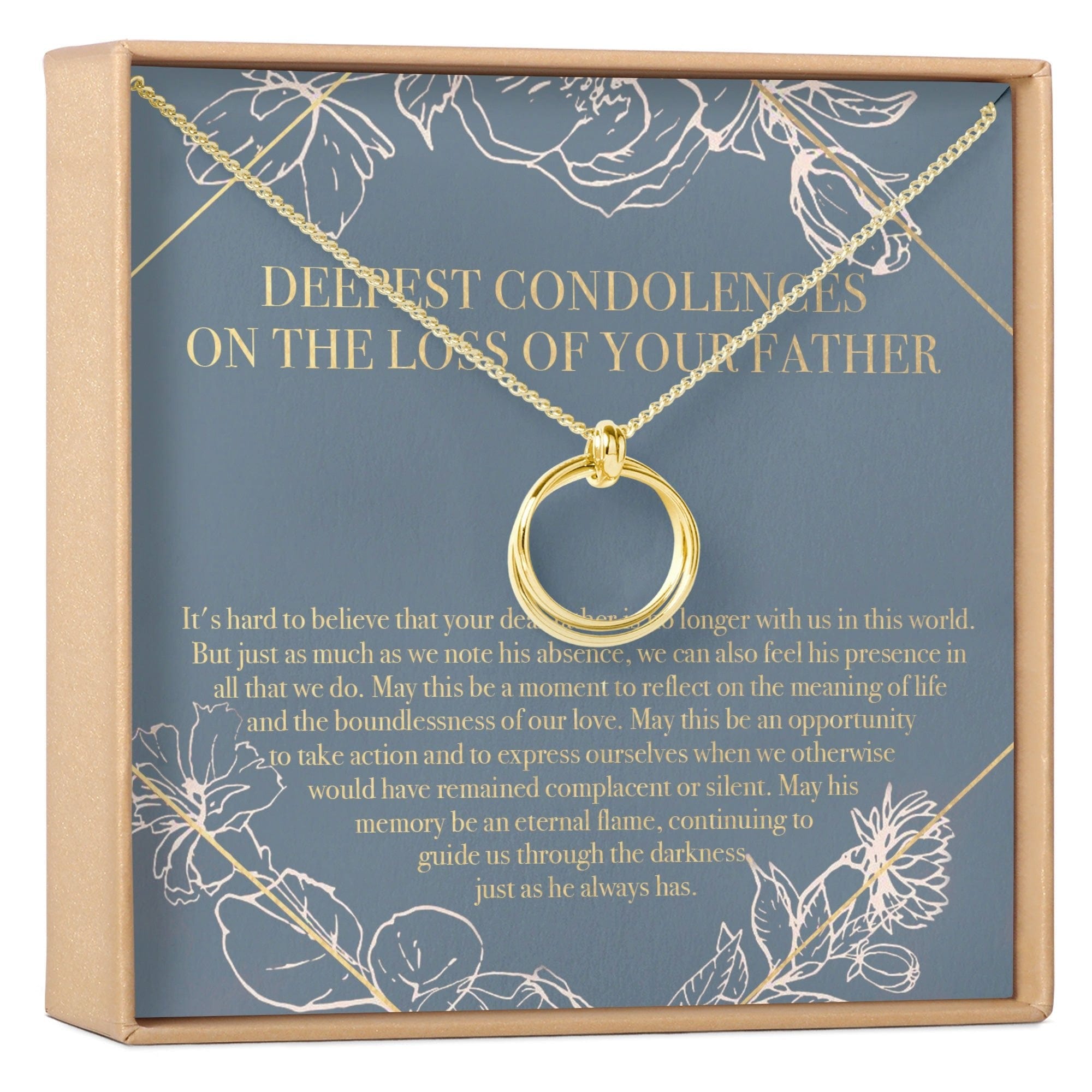 Loss of Father Necklace, Multiple Styles Necklace