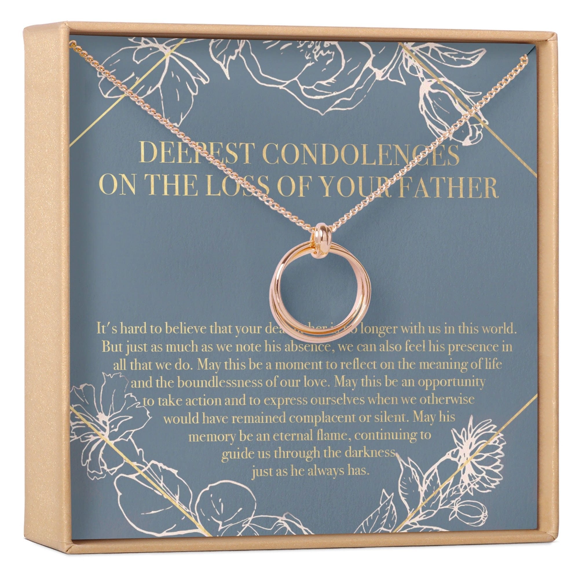 Loss of Father Necklace, Multiple Styles Necklace