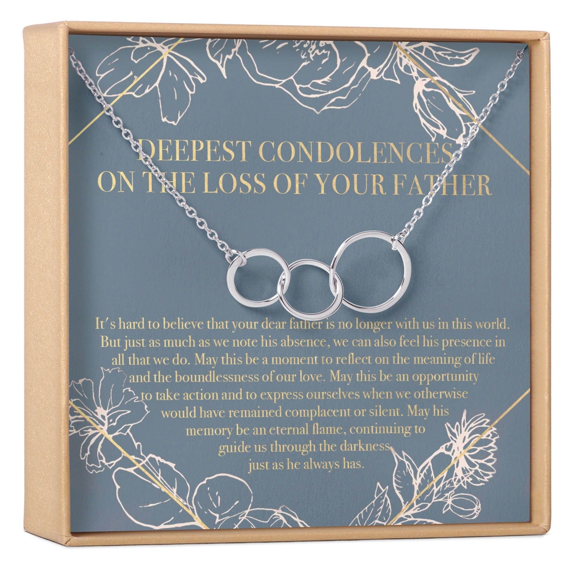 Loss of Father Necklace, Multiple Styles Necklace
