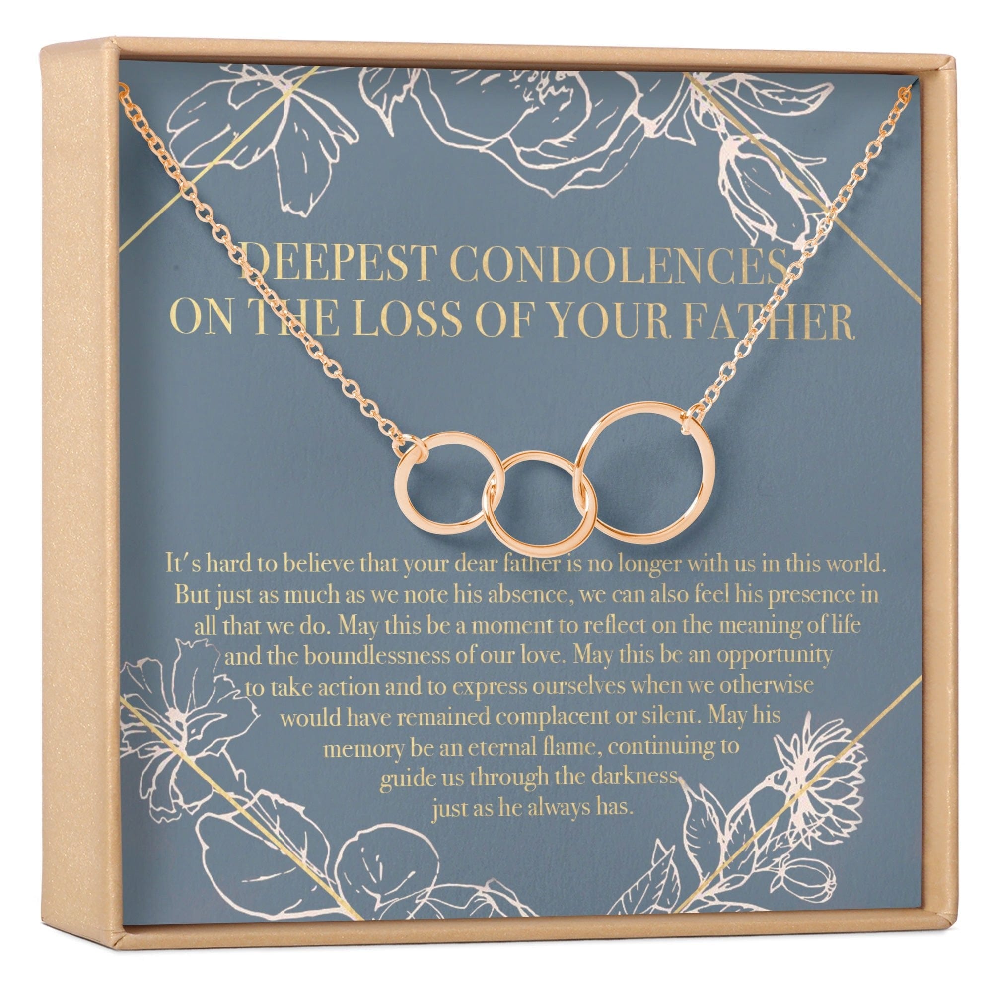 Loss of Father Necklace, Multiple Styles Necklace