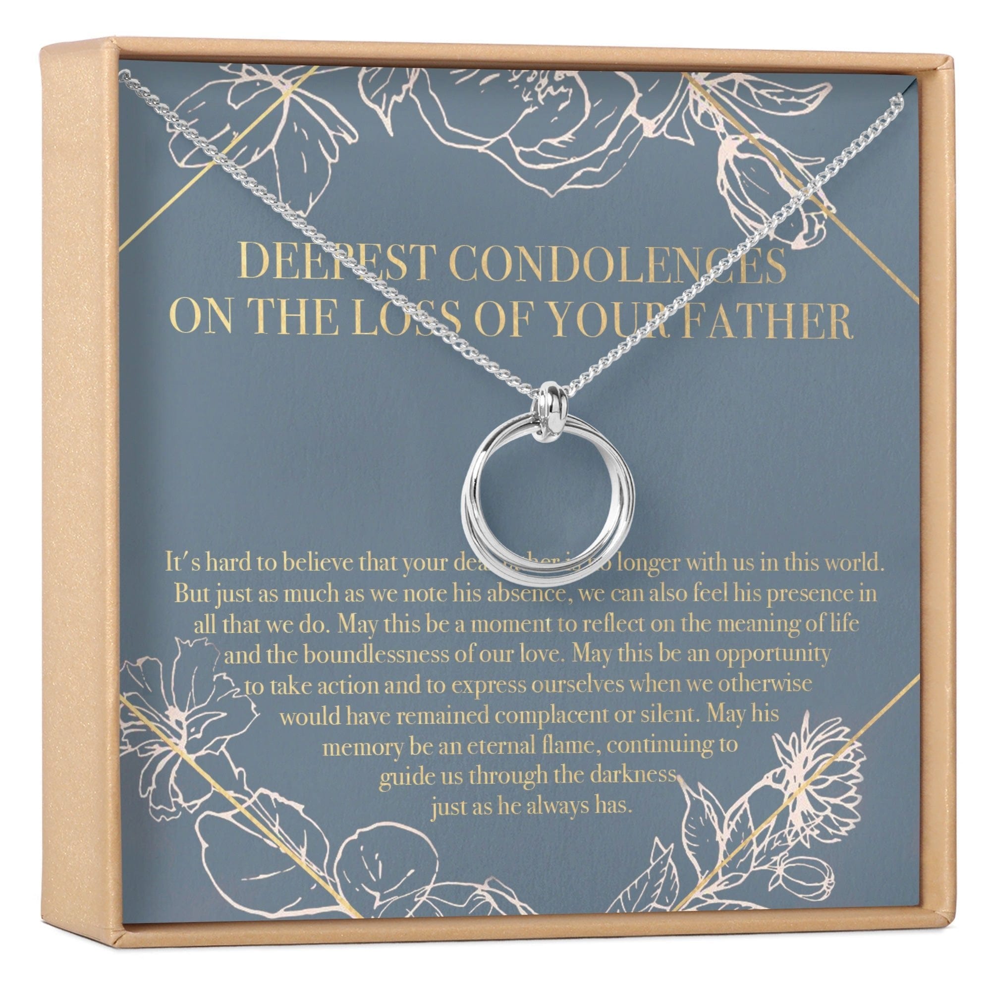 Loss of Father Necklace, Multiple Styles Necklace