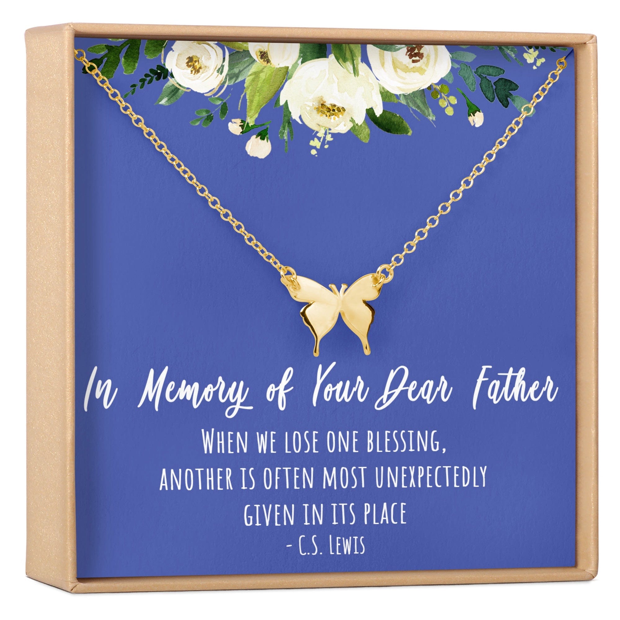 Loss of Father Necklace, Multiple Styles Necklace