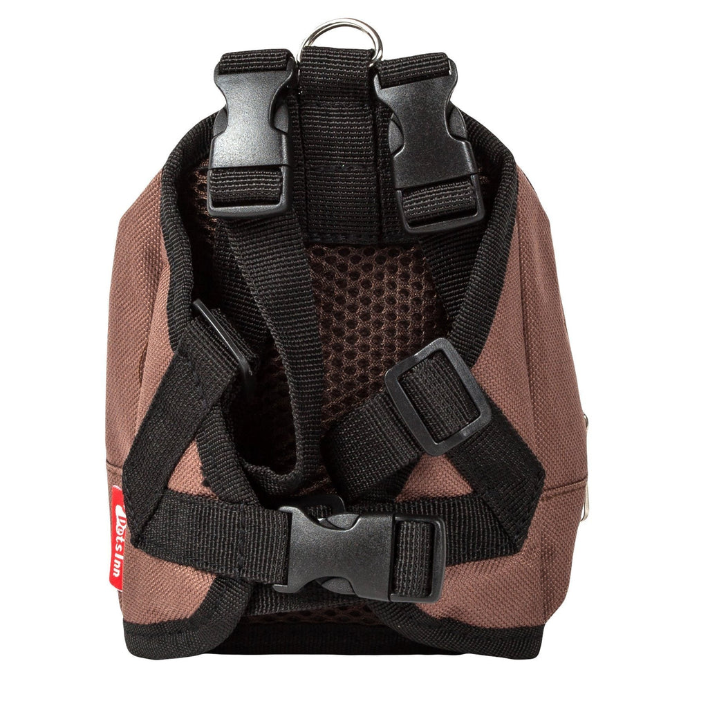Pet Life ® 'Mooltese' Large-Pocketed Animated Fashion Dog Harness Backpack