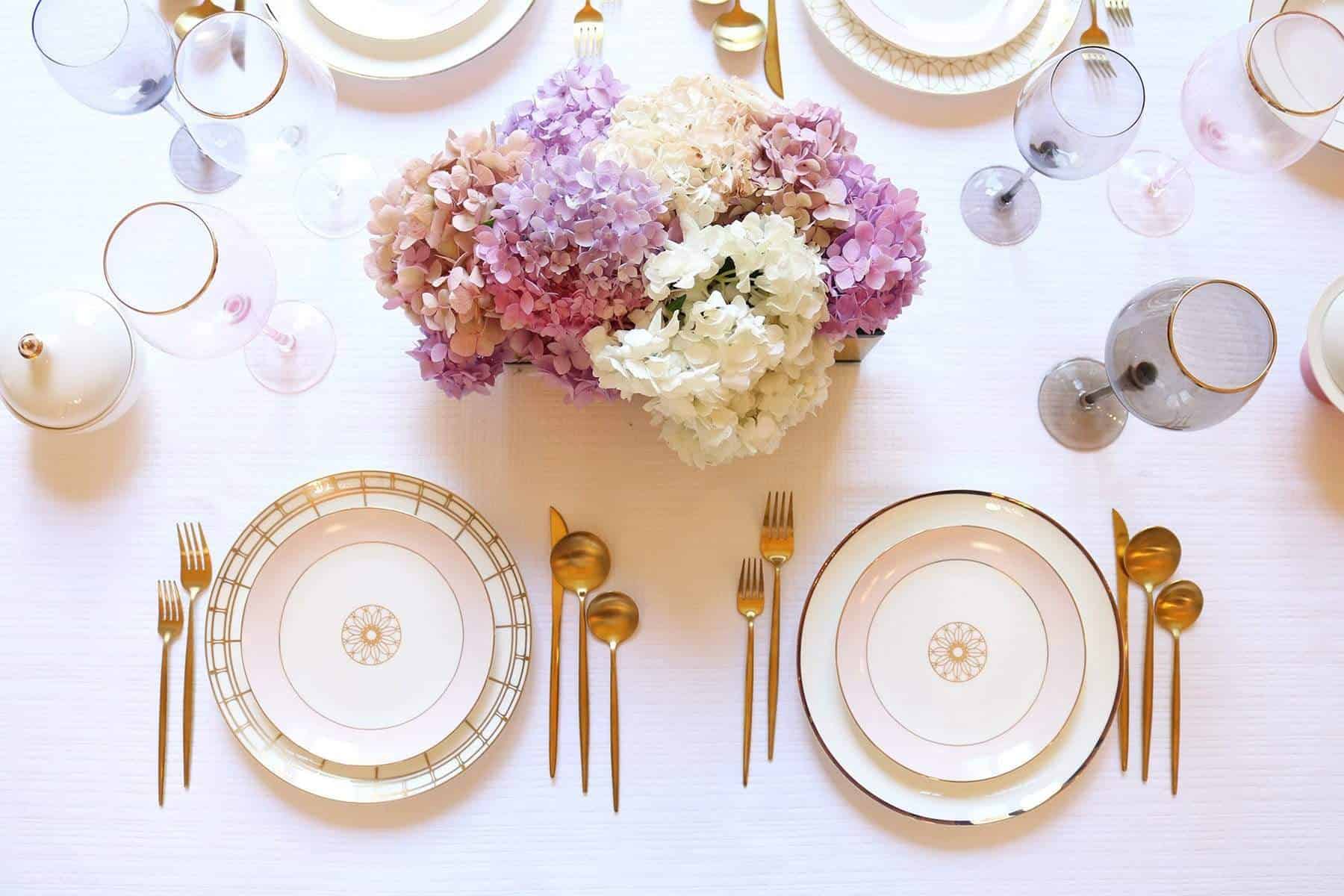 Gold Izmir Dinner Plate-Set of 4