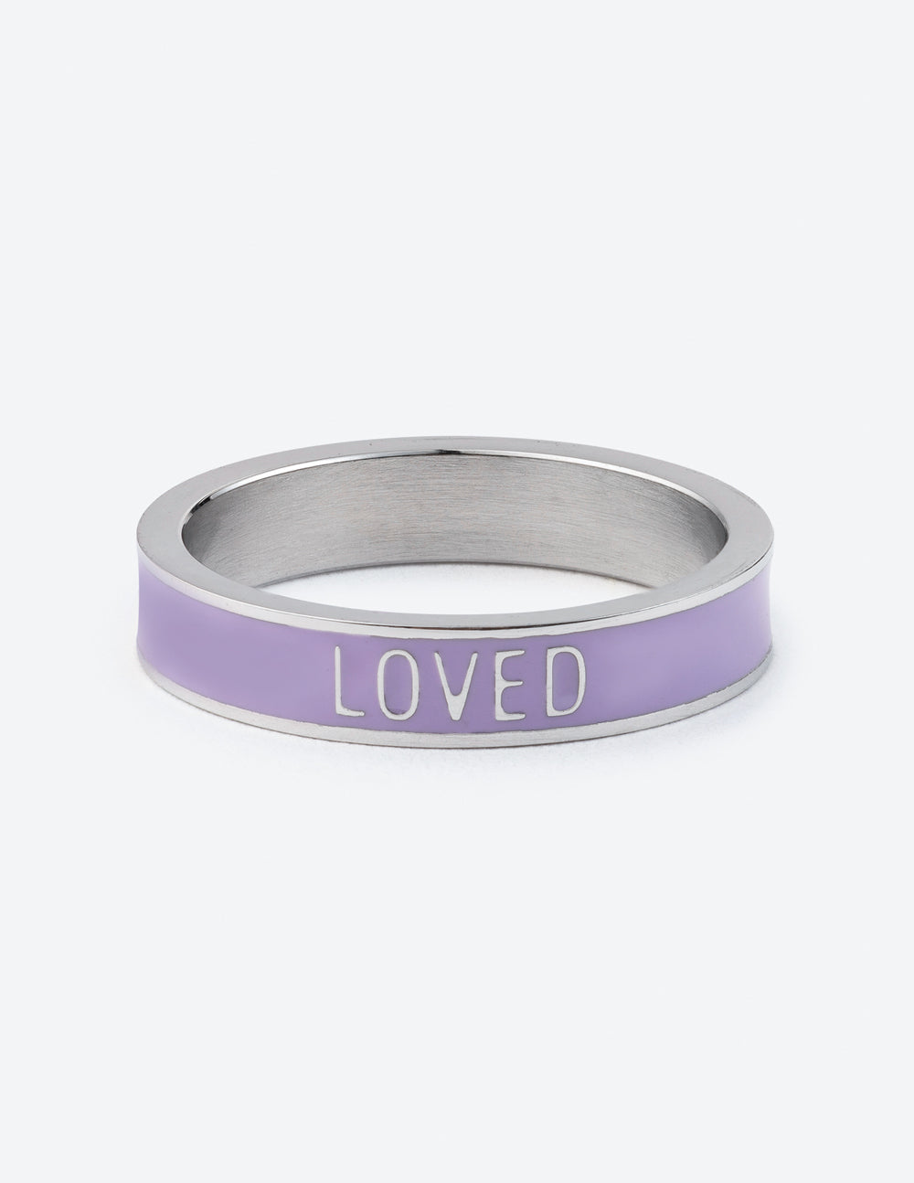 Anillo Lavanda Esmalte Loved