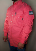 FR Pearl Snap Workshirt - Alpha Red