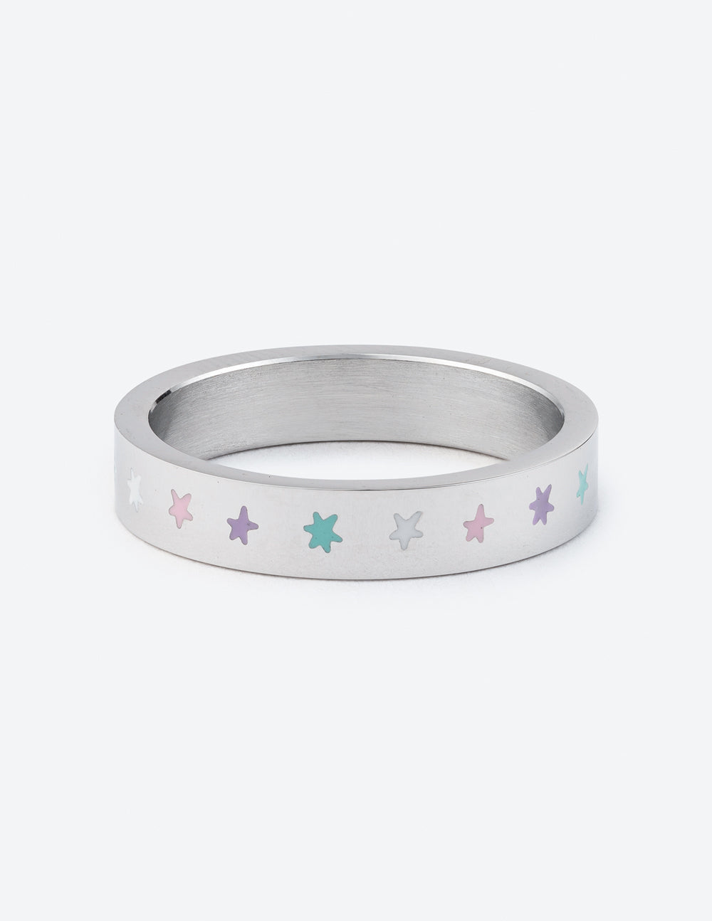 Anillo de plata con estrella