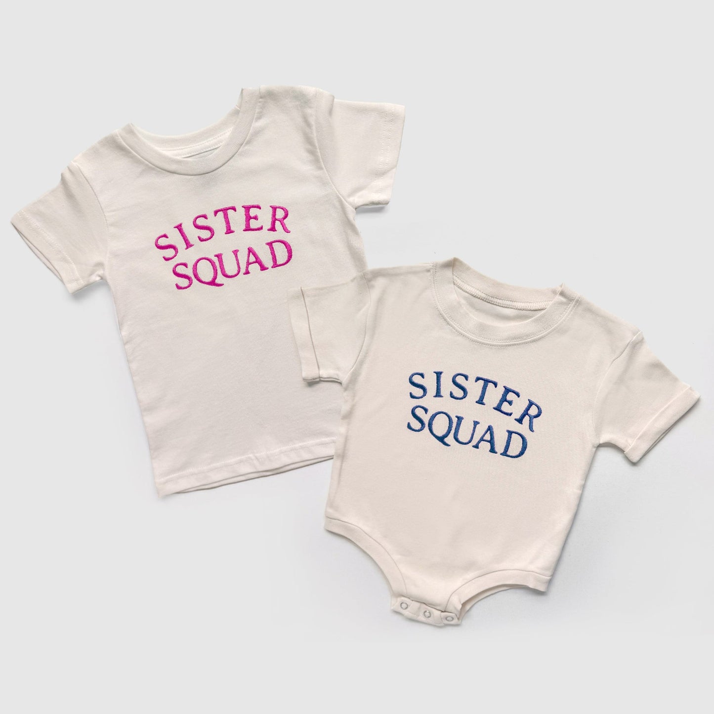 Sister Squad Matching Shirts | Embroidered Sister Outfits