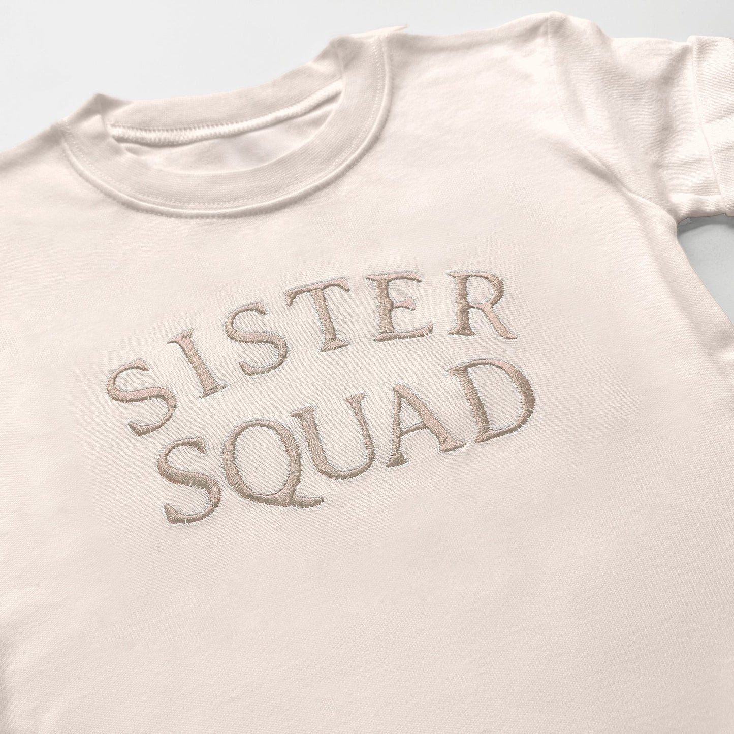 Sister Squad Matching Shirts | Embroidered Sister Outfits