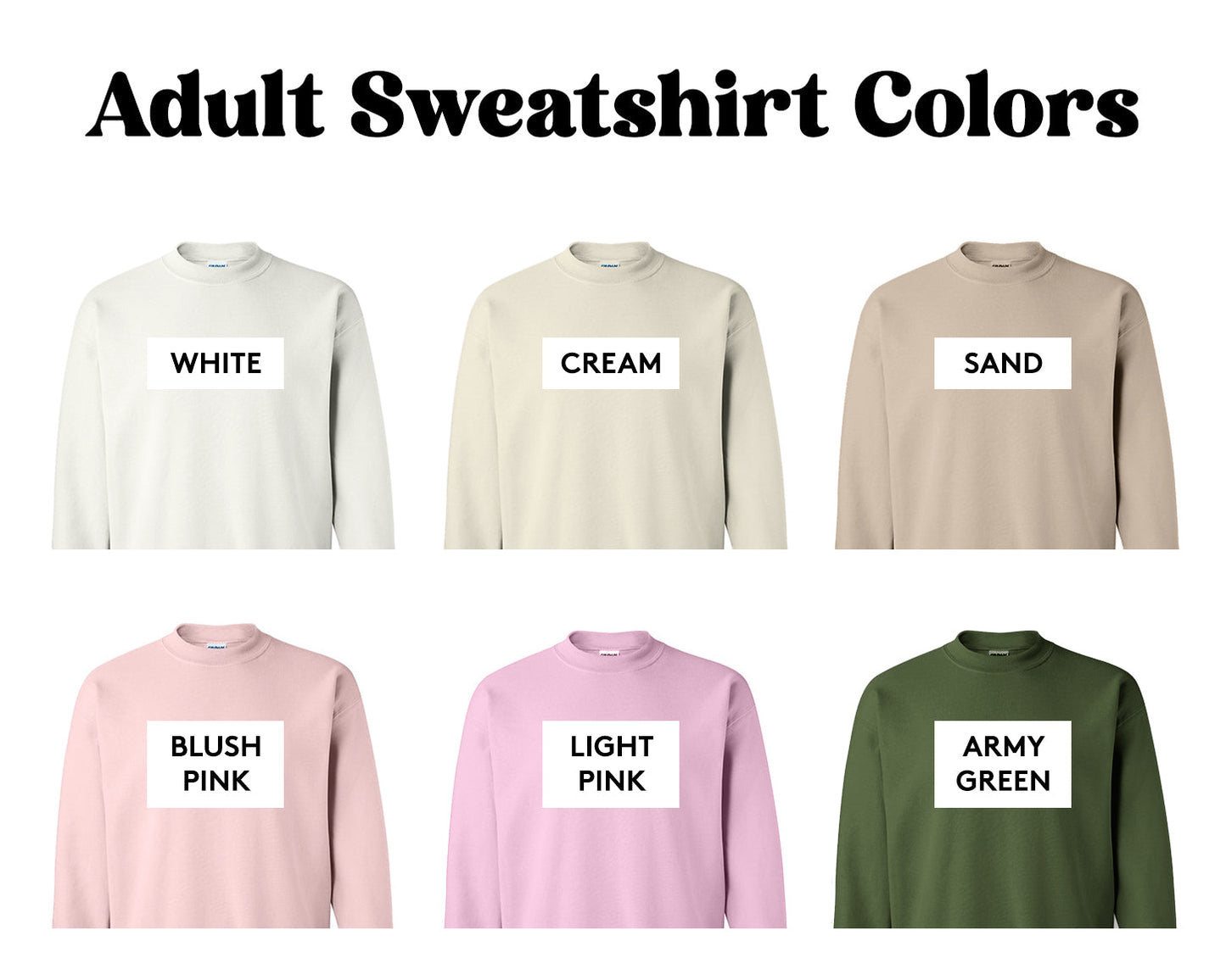 Personalized Embroidered Grandma Sweatshirt