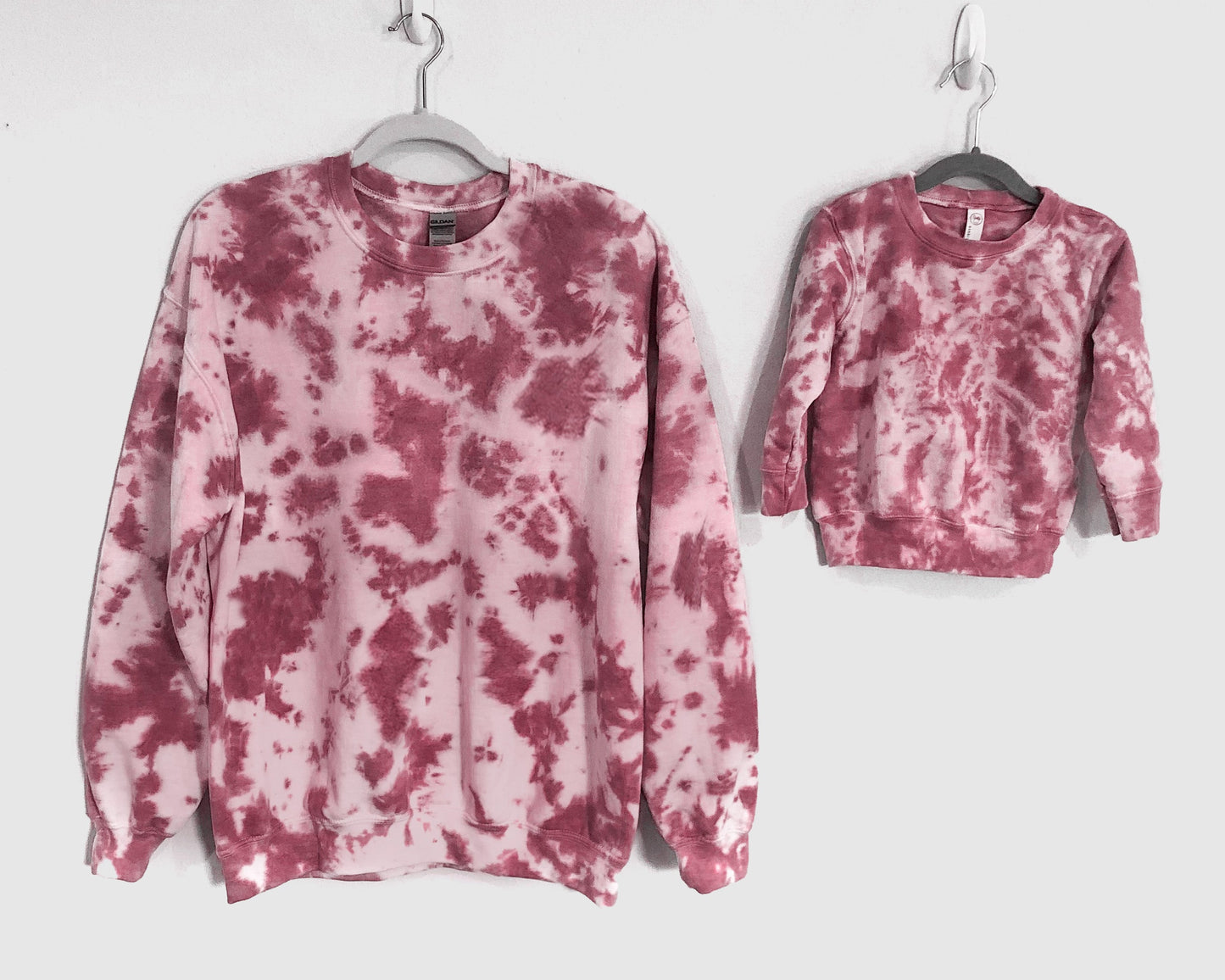 Matching Tie Dye Sweatshirt Set | Mom, Dad & Baby Outfits
