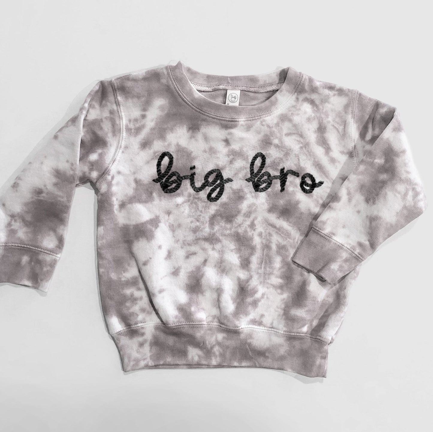Custom Embroidered Tie-Dye Matching Sibling Outfits