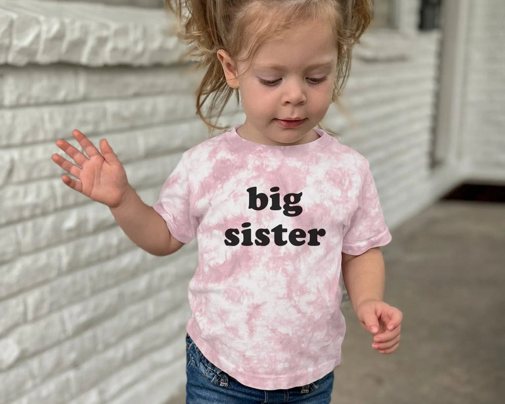 Custom Matching Tie Dye Brother Sister Shirts and Bodysuits