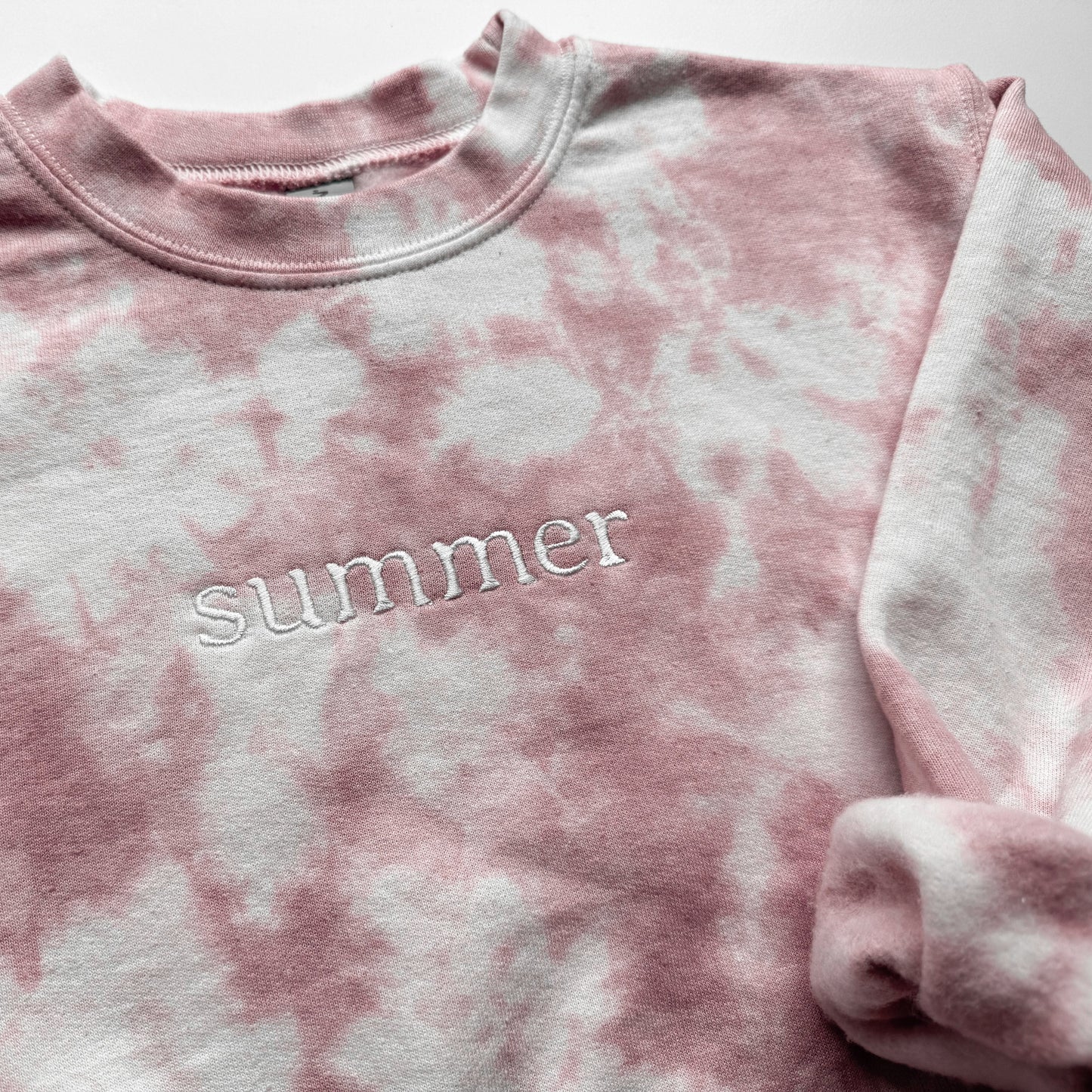 Personalized Tie-Dye Kids Sweatshirt With Name