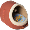 Touchdog ® 'Active-Play' Vintage Emblem Panoramic Cat Bed with Teaser Toy