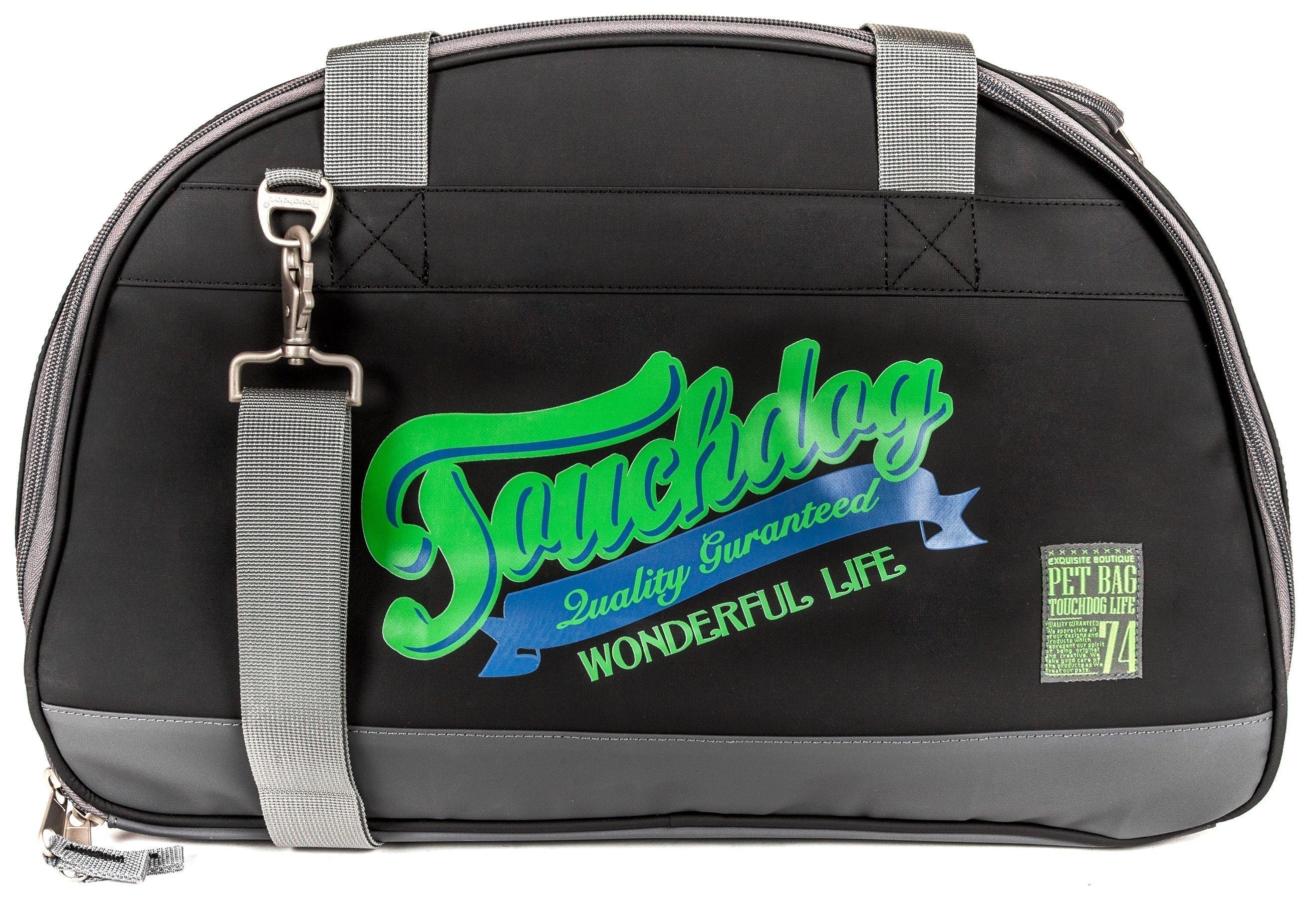 Touchdog ® Original Wick-Guard Water Resistant Airline Approved Travel Dog Carrier