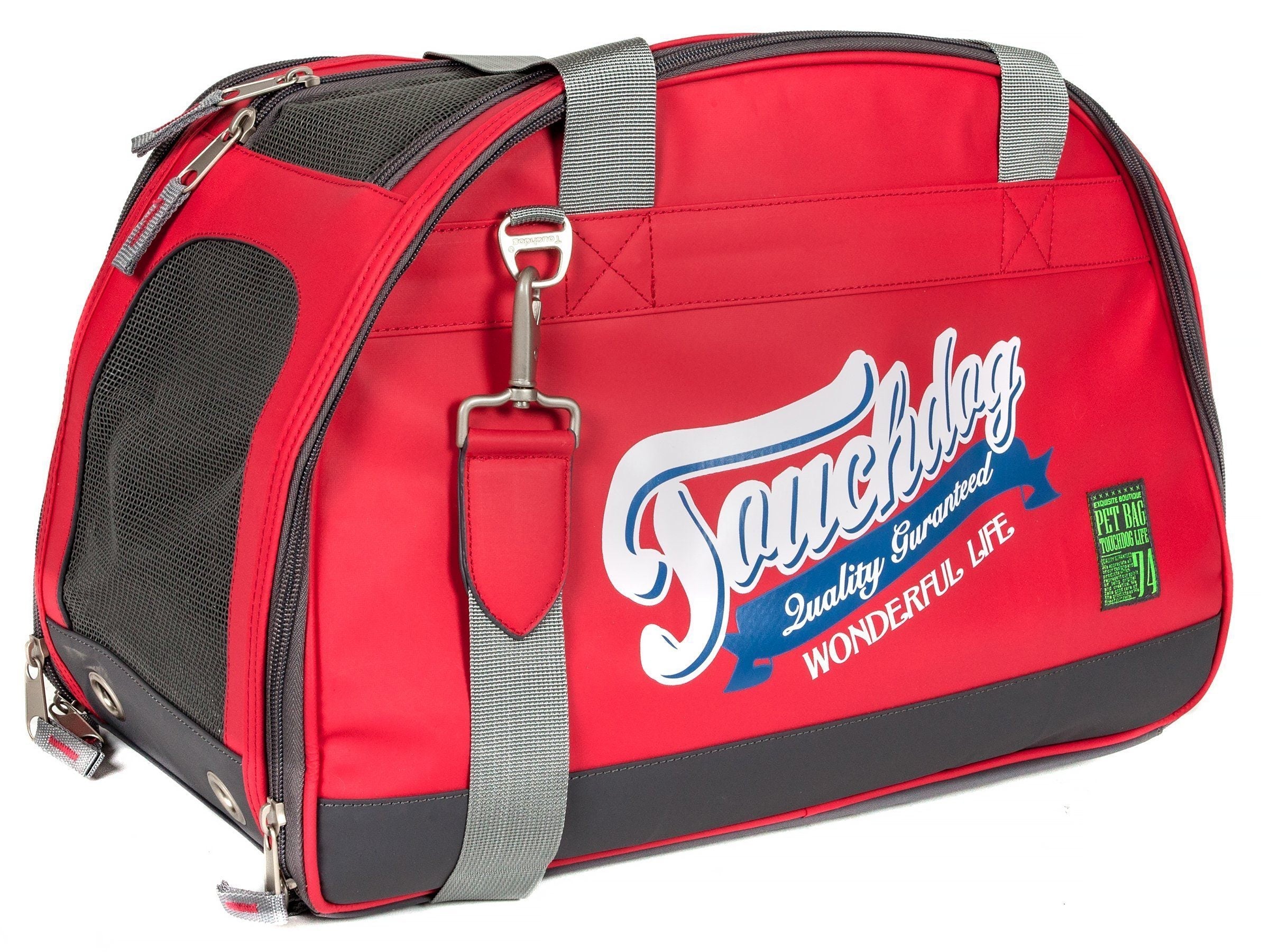 Touchdog ® Original Wick-Guard Water Resistant Airline Approved Travel Dog Carrier